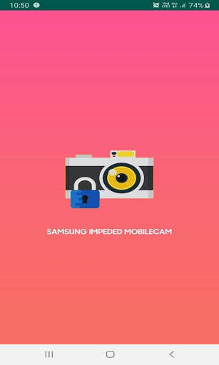 SIM(SAMSUNG IMPEDED MOBILECAM) screenshot 1