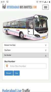 Hyderabad bus Routes screenshot 4