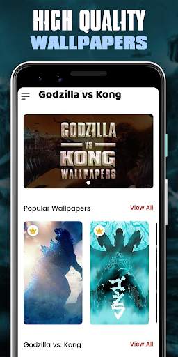 Godzilla VS Kong Wallpaper 2021 - King of Monsters screenshot 3