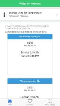 Myanmar weather forecast guide screenshot 4