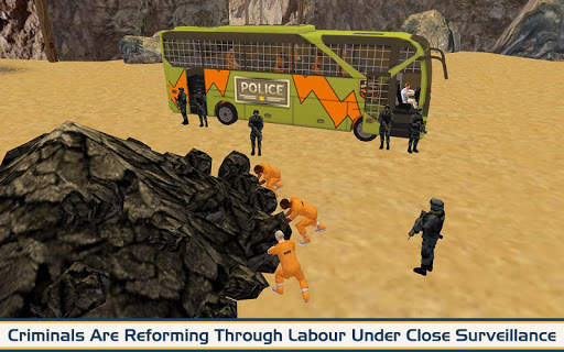 Angry Criminals Transport: Police Bus Sim screenshot 4