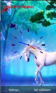 FantasyUnicorn Liveclock स्क्रीनशॉट 2