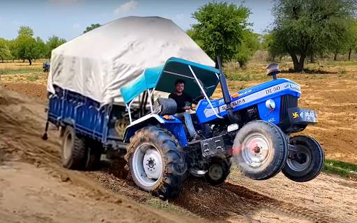 Heavy Tractor Pulling & Farming Drive Simulator screenshot 3
