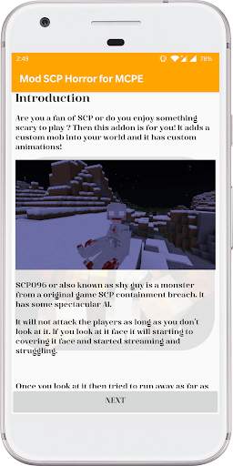 Mod SCP Horror for MCPE screenshot 1