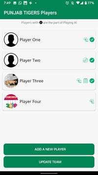 Cricket Scorer screenshot 3