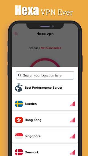 Hexa VPN NETWORK IP PROXY CHAN screenshot 2