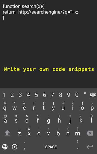 Script Keyboard screenshot 1
