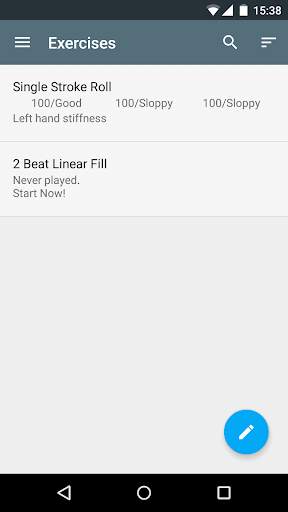 Drum Practice Tracker 3 تصوير الشاشة