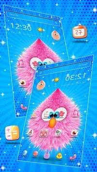Pink Fluffy Chu Theme screenshot 2