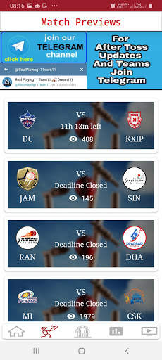 Playing11 Team11- Dream Team screenshot 2