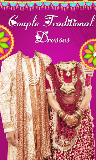Couple Traditional Dresses screenshot 1