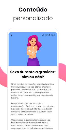 Calendário menstrual MIA - Ovulação e menstruação screenshot 7
