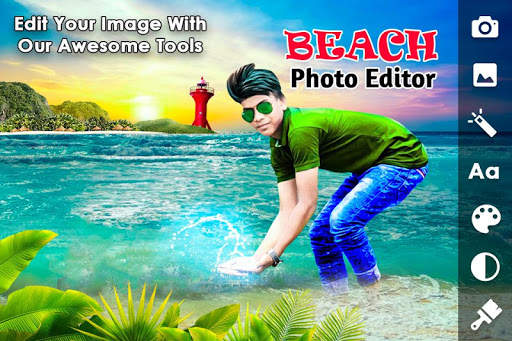 Beach Photos Editor screenshot 4