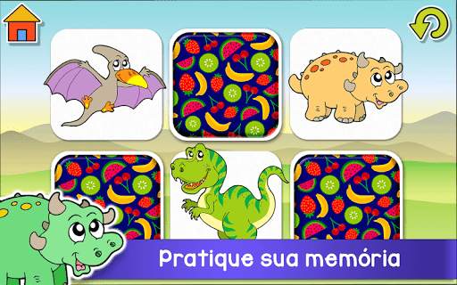 Jogo Dinossauros para Crianças screenshot 10