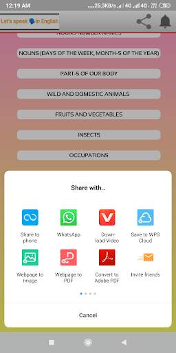Simple Spoken English lite screenshot 5