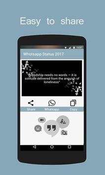 Whotsapp Status 2017 screenshot 3