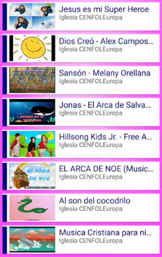 Canciones y videos infantiles screenshot 1