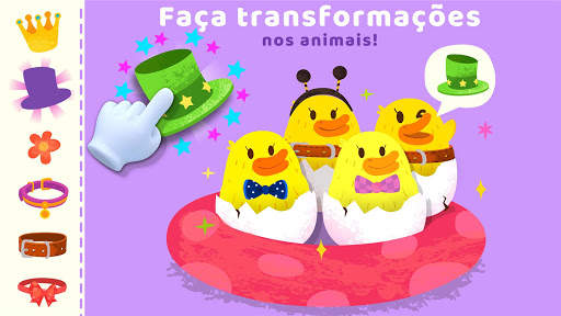 "Fazenda de Animais  do Bebê Panda" screenshot 3