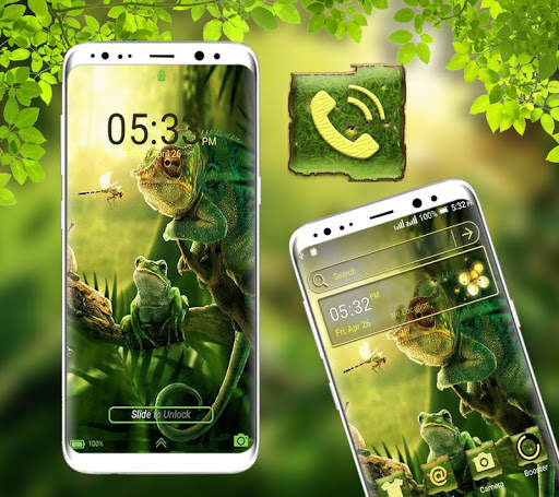 Chameleon Frog Launcher Theme screenshot 4