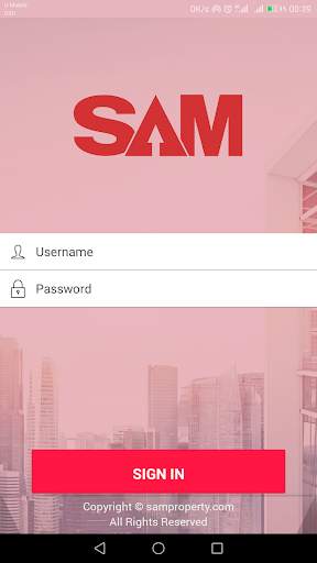 SAM Mobile App screenshot 1