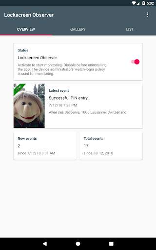 Lockscreen Observer screenshot 8