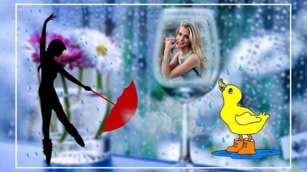 Rain Photo Frame screenshot 2