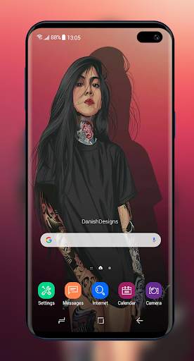 Girly Ghetto Wallpapers: Dope Girls screenshot 1