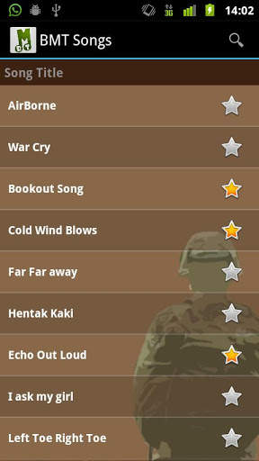 SAF BMT Songs screenshot 2