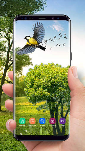 Green garden Wallpaper Free screenshot 1