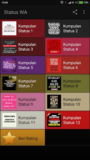 STATUS DP WA WALLPAPER UNIK GOKIL LUCU  OFFLINE screenshot 1