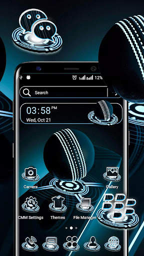 Cricket Sci-Fi Launcher Theme screenshot 1
