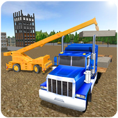 Construction Crane Hill SIM 3D icon