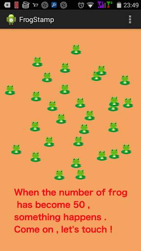 App for babies who like frogs【for young children】 screenshot 2