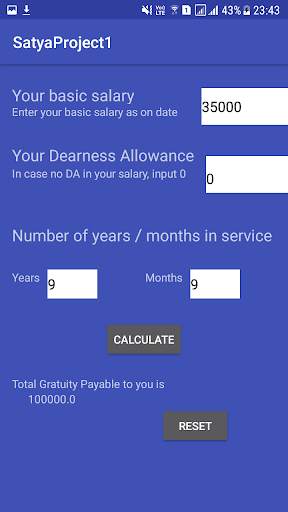 Gratuity Calculator screenshot 2