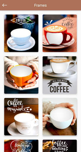 Coffee Mug Photo Frames screenshot 2