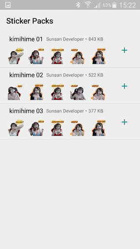 Kimi Hime WA Sticker for Whatsapp screenshot 1