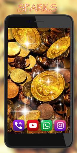 Money Coins Live Wallpaper screenshot 2