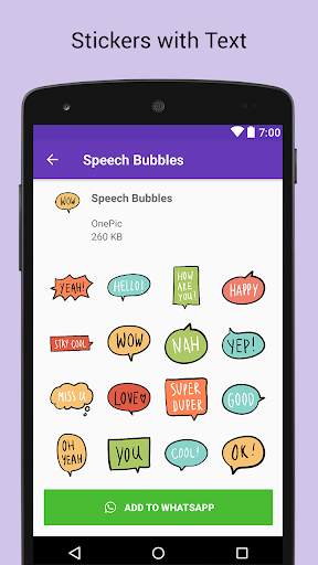 Funny Sticker Packs - WAStickerApps स्क्रीनशॉट 7