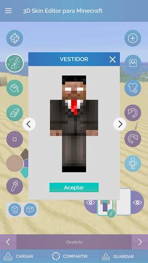 QB9 3D Skin Editor para Minecraft screenshot 4