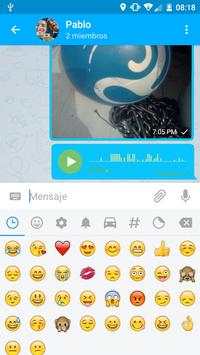 Blu Blu Messenger screenshot 5