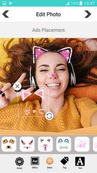 Sweet photo editor : Snappy Face Filter, Stickers screenshot 5