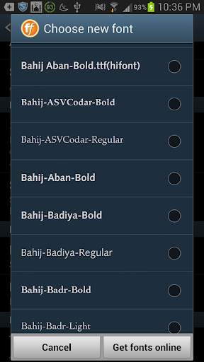 Pashto Standard Fonts screenshot 4