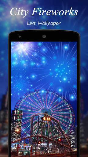 City fireworks Live Wallpaper screenshot 4