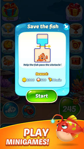 Fish Blast 3D – Fishing & Aquarium Match Game Free screenshot 3