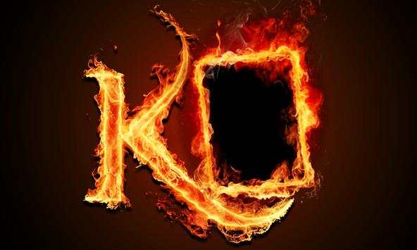 Fire Text Photo Frame - Stylish Text Maker screenshot 3