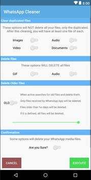 WhatsApp Cleaner Free screenshot 1