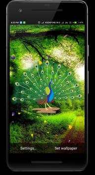 Peacock Live Wallpaper screenshot 6