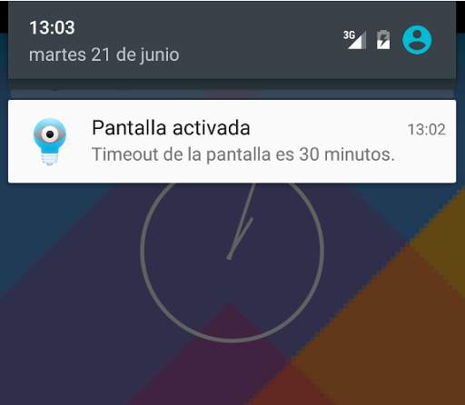 Pantalla activada screenshot 3