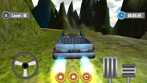 Car Hill Drive Excited 3D screenshot 2
