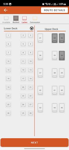 MSRTC Bus Reservation screenshot 1